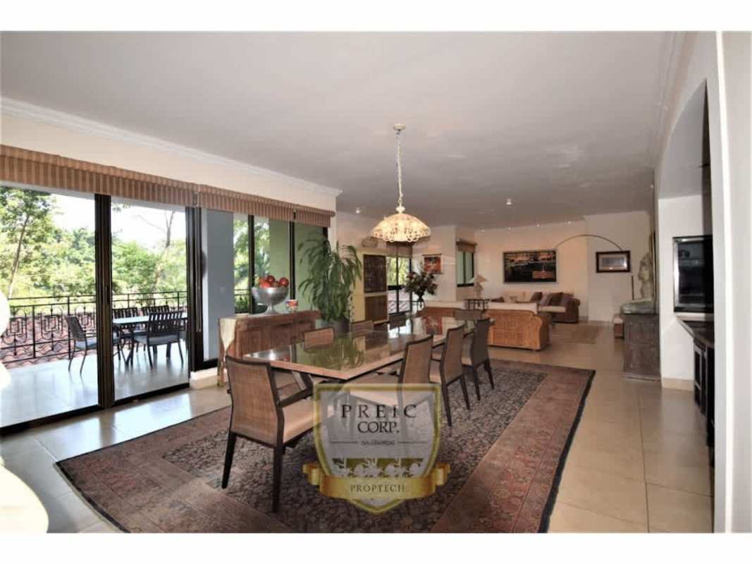 Fully equipped kitchen with granite countertops and appliances PH Amador Heights Panama City