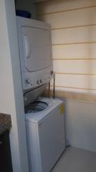 Laundry area with washer dryer hookups at PH Marina Golf apartment