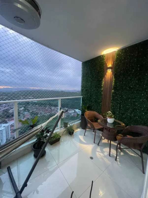 Outdoor recreation with media cancha and landscaped spaces at PH Villa de las Fuentes Panama City