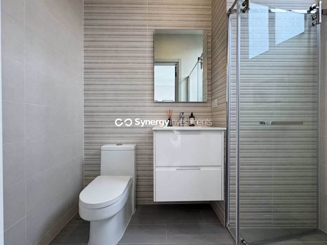 Rooftop swimming pool with lounge and skyline views Santa Maria Golf Panama City