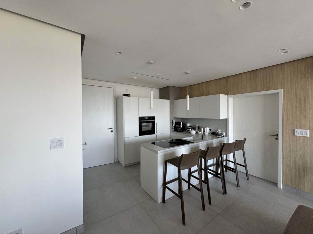 Elegant master bedroom fully furnished with ocean view balcony in PH Victory Panama City