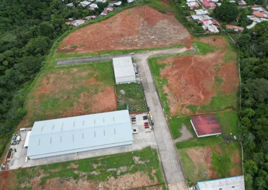 Flat industrial park plot near Panama City perfect for warehouses distribution hub