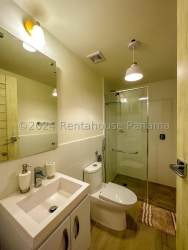 Bedroom with oceanfront view and window in PH Playa Caracol Punta Chame Panama