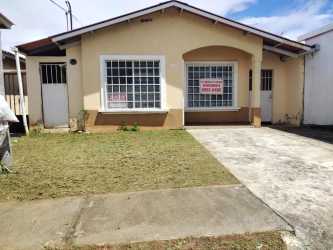 Bathroom with sink, toilet, and mirror rental house Montelimar Costa Verde Panama