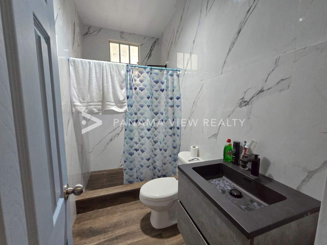 Private swimming pool terrace garden luxury house Obarrio Panama