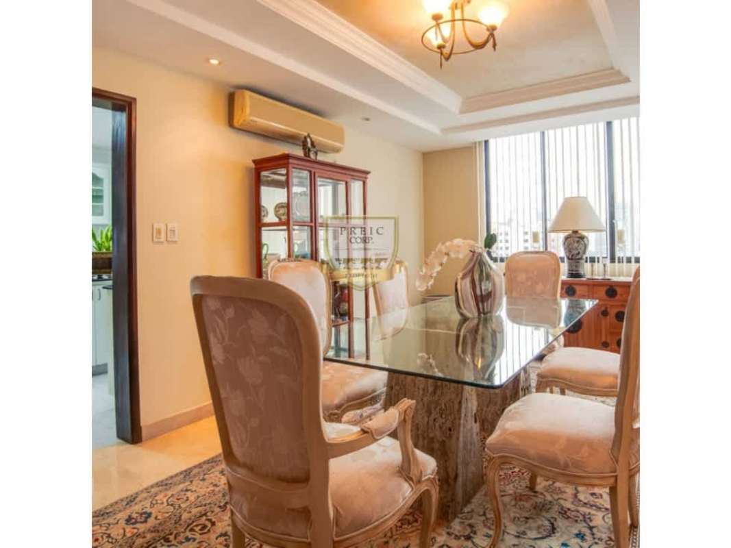 Modern recreation room with pool table, sofa lounge at PH Plaza Real penthouse