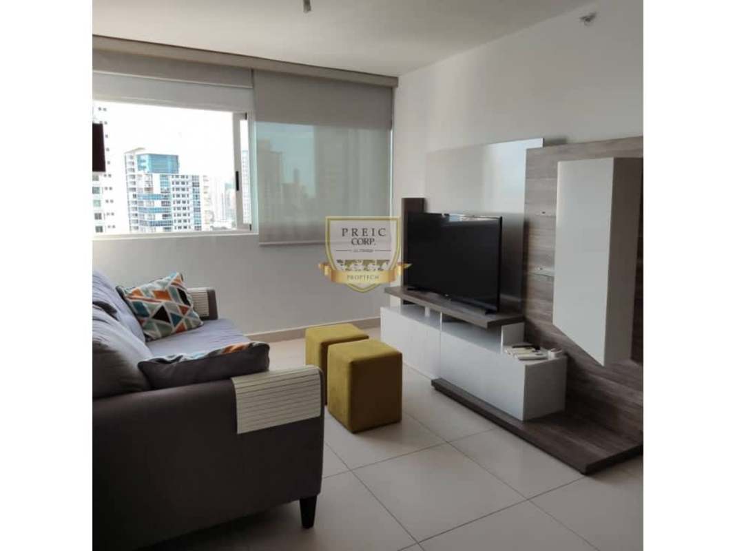 Modern kitchen granite countertops gas stove PH Tee One apartment for sale Panama