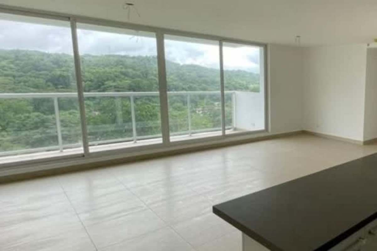 Dining space next to balcony exit bright and airy Clayton apartment Panama