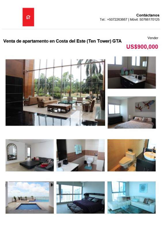 Luxury 3BR Condo Greenview Santa María Costa del Este