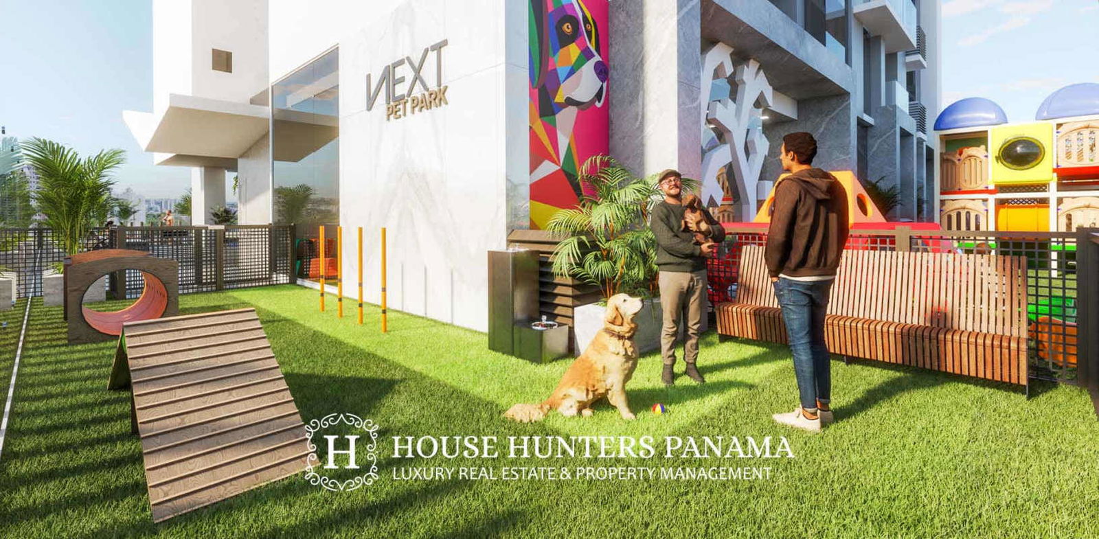 Fully equipped fitness center and boxing ring PH Next Panama