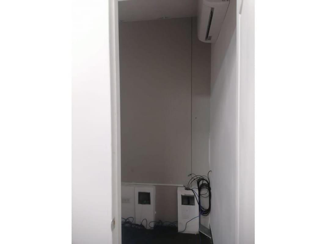 Small server or utility closet with AC at warehouse Panama Viejo Business Center