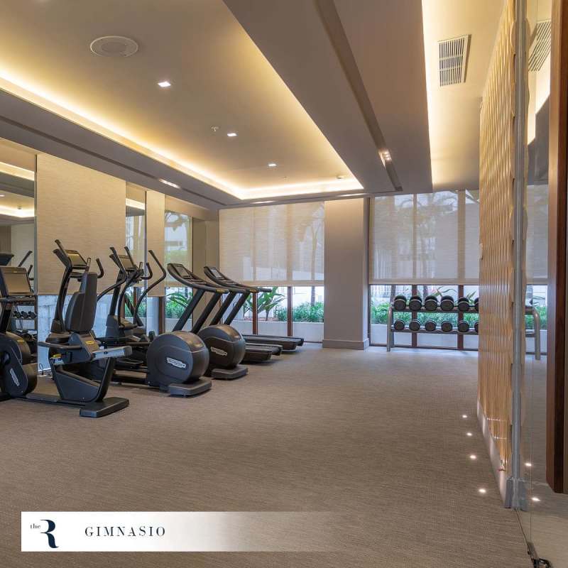 Luxury building gym with latest equipment PH The Residences Panama