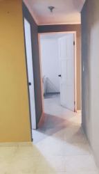 Interior hallway with tiled floors entry to bedrooms Vacamonte rental home