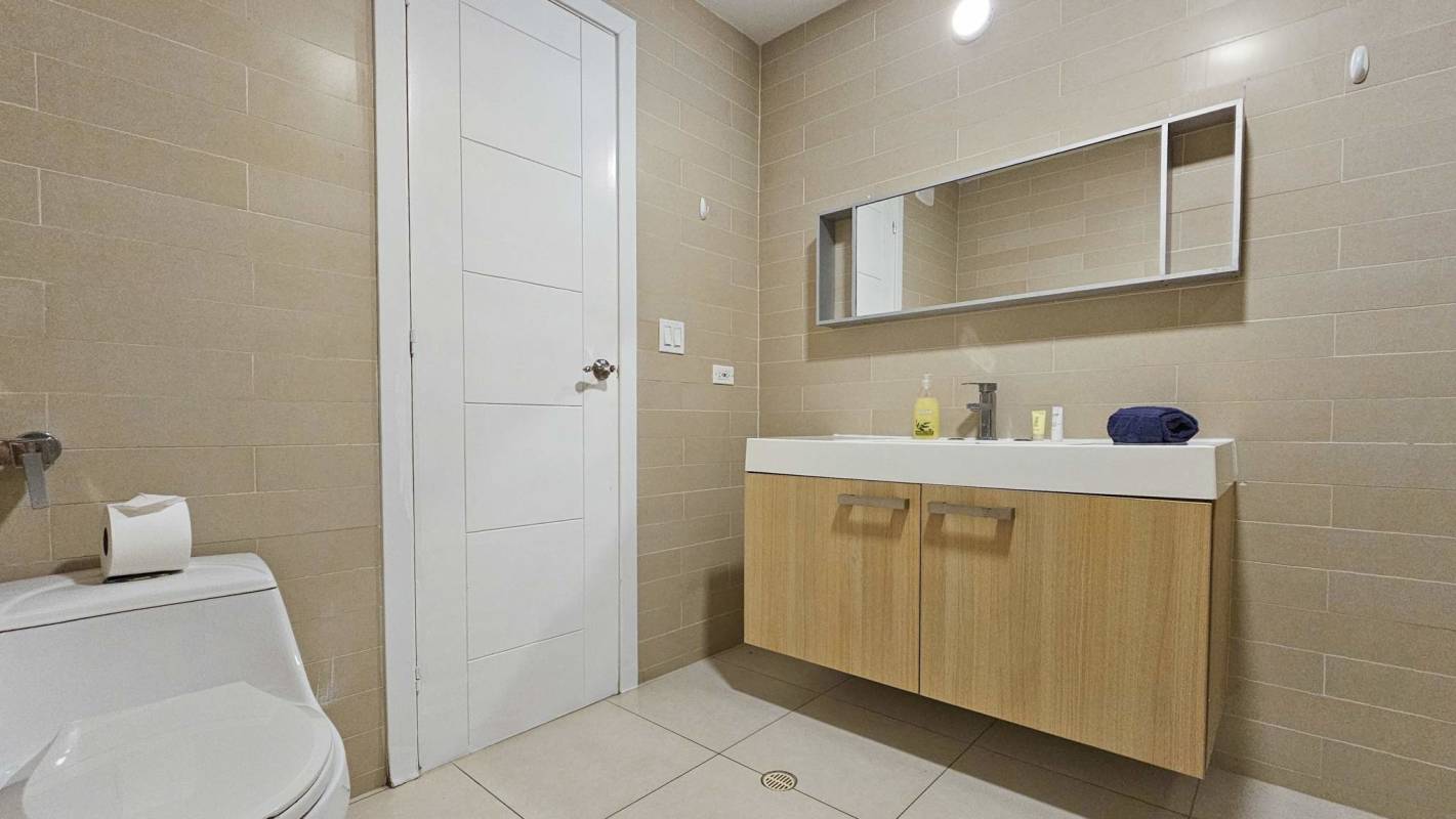 Infinity pool deck with Pacific Ocean views in PH Waters on the Bay Avenida Balboa Panama City