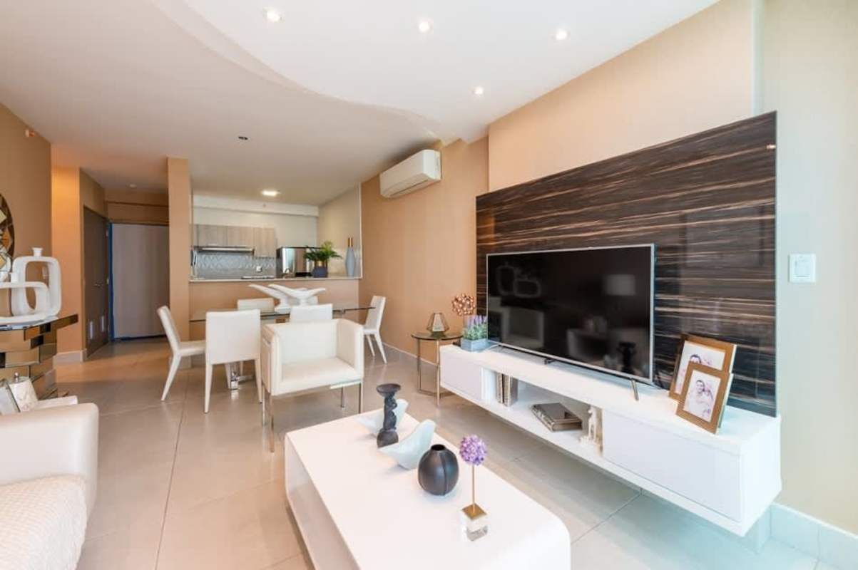 Kitchen with quartz counters and stainless appliances in PH Vivendi Green