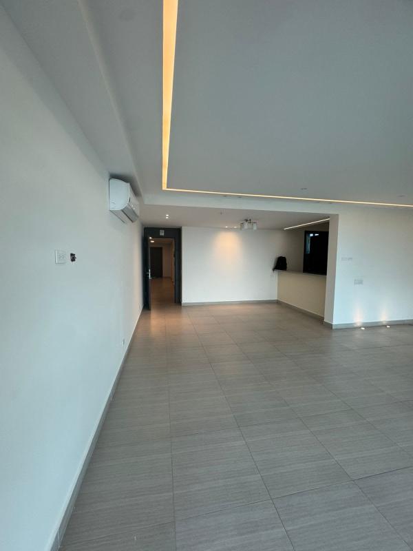 Spacious modern kitchen with granite counters and appliances in PH Asia Tower Costa del Este Panama