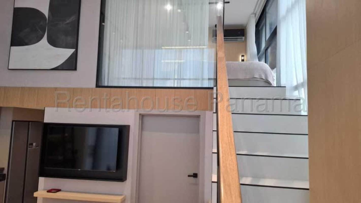 Private balcony offering panoramic ocean and city skyline views PH Dovle Panama