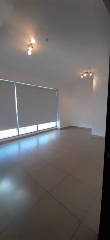 Elegant bathroom with glass shower enclosure in PH Rivage Tower Panama