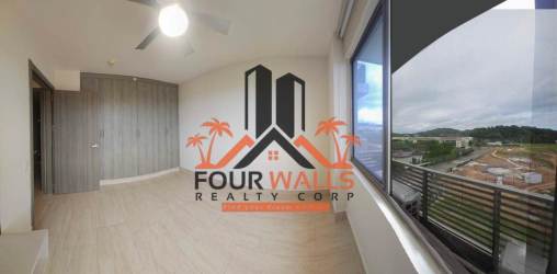 Bright bedroom with built-in wardrobe and ceiling fan PH Explora Howard