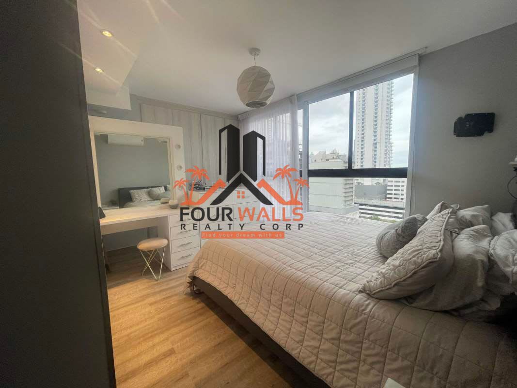 Master bedroom with panoramic ocean view from PH Balboa Bay Panama