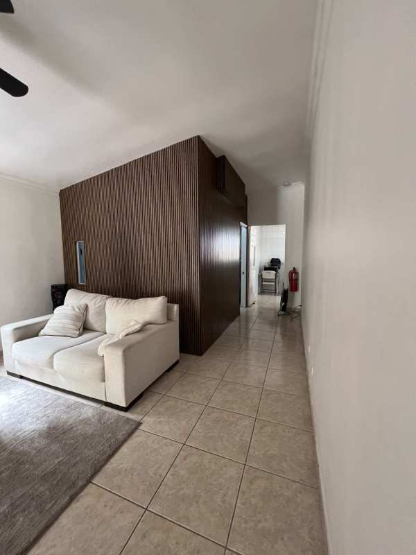 Narrow exterior corridor area with gas supply at house in Brisas del Golf Panama