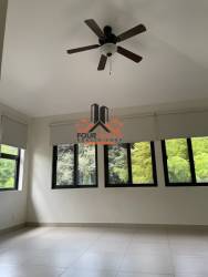 Private garden with covered terrace patio PH River Village Panama Pacifico house for rent