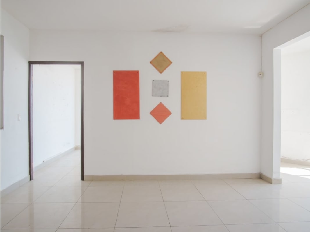 Modern bathroom with granite counters glass shower mosaic tiles PH The Cosmopolitan Panama City