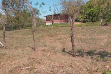 Street intersection signs near land plot Pedasí Los Santos Panama