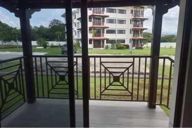 Covered terrace with garden view in Brisas de Coronado Coronado Panama