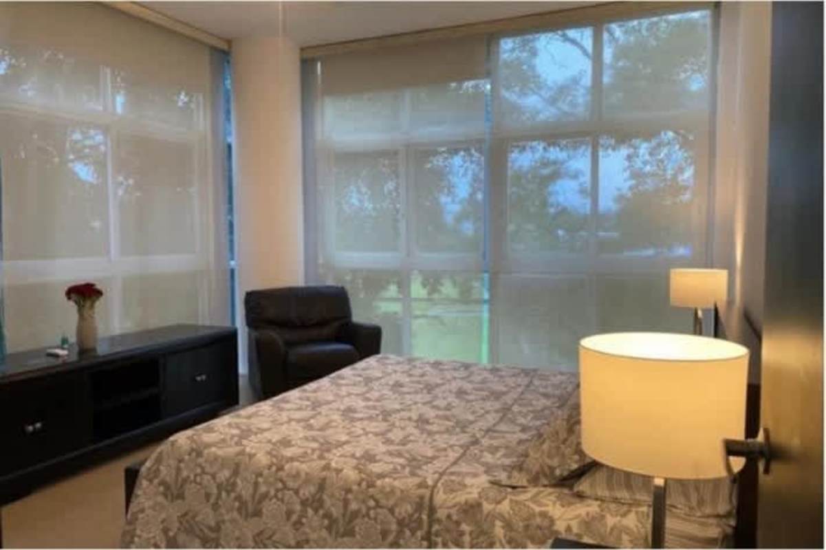 Marble floor open concept living dining area PH Bahía del Amador