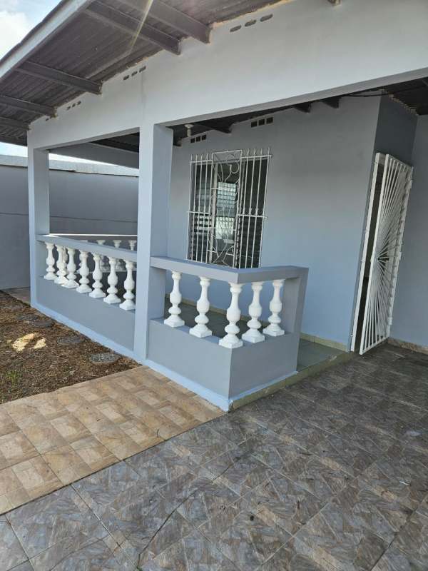 Front of single story house with porch and security bars Urbanizacion Don Bosco Panama City