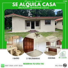 House for Rent in Penonomé District - 2 bedrooms