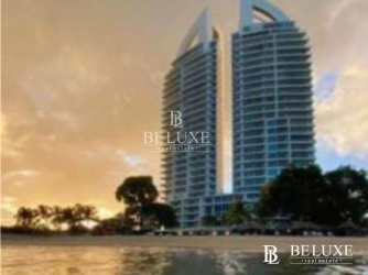 Contemporary beachfront twin condominium towers in Santa Clara Panama