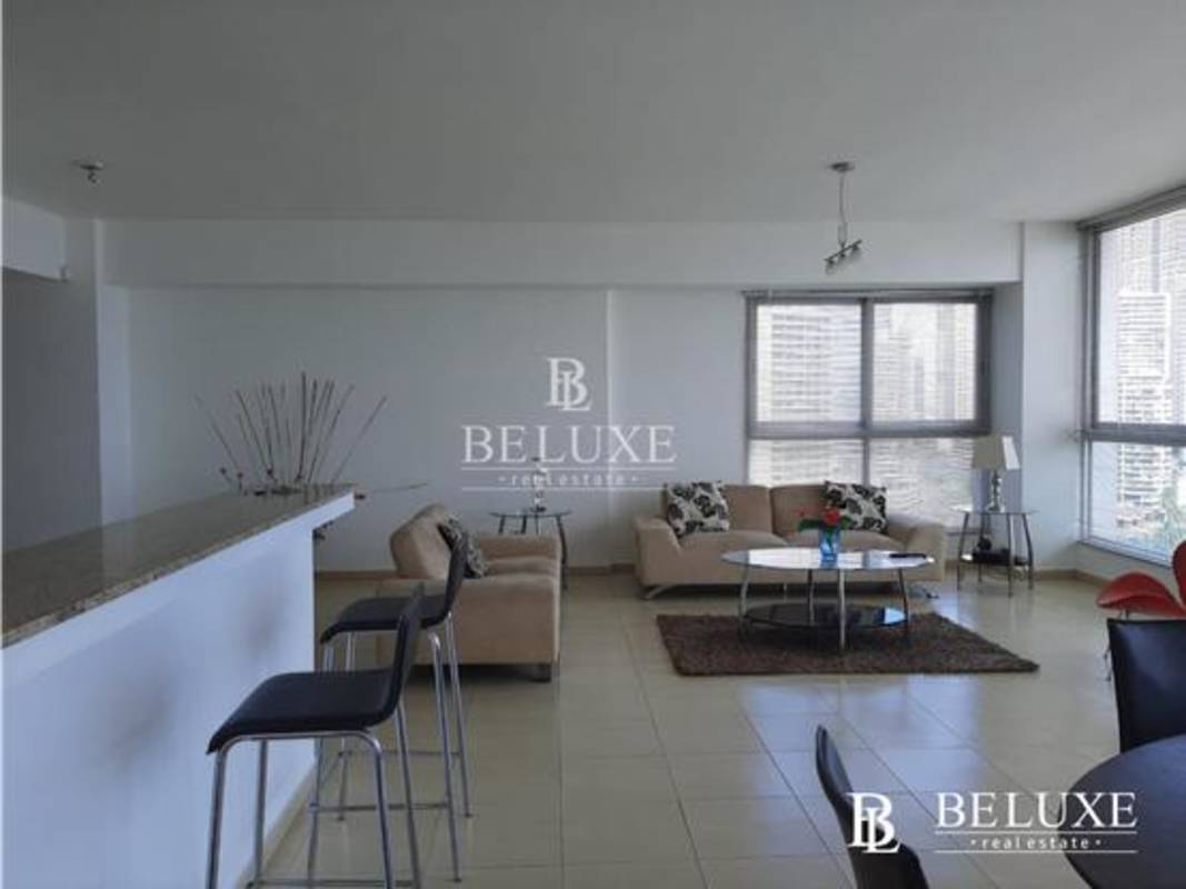 Kitchen with granite countertops at PH Grandbay Tower Avenida Balboa Panama