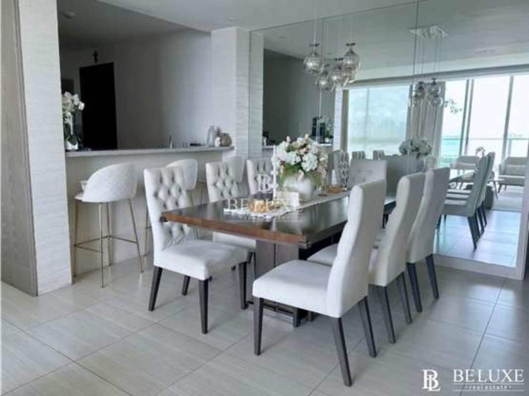 Apartment semi-open kitchen with granite countertops PH Asia Tower Costa del Este Panama