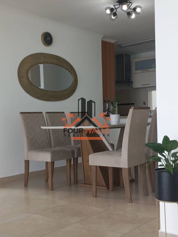Open plan dining space with views, tile flooring, PH Terrasol San Francisco Panama