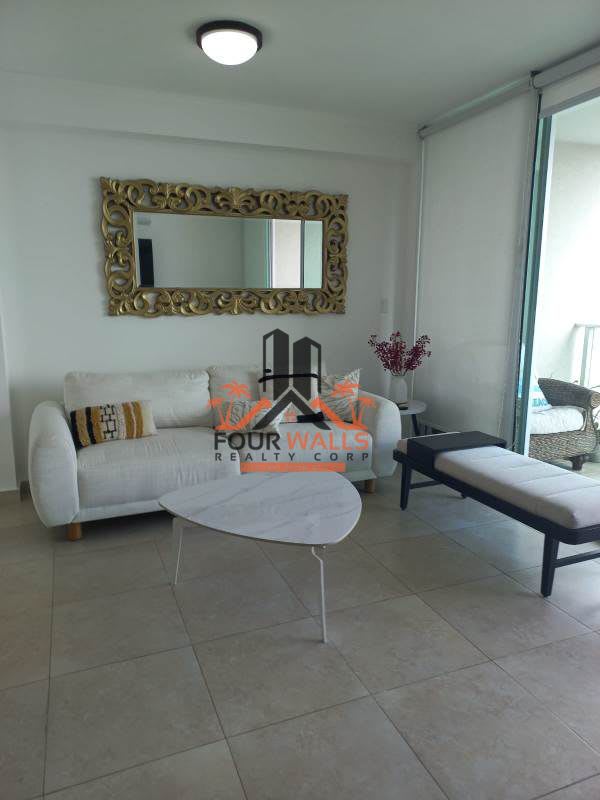 Modern kitchen with granite countertops, stainless appliances at PH Terrasol San Francisco Panama