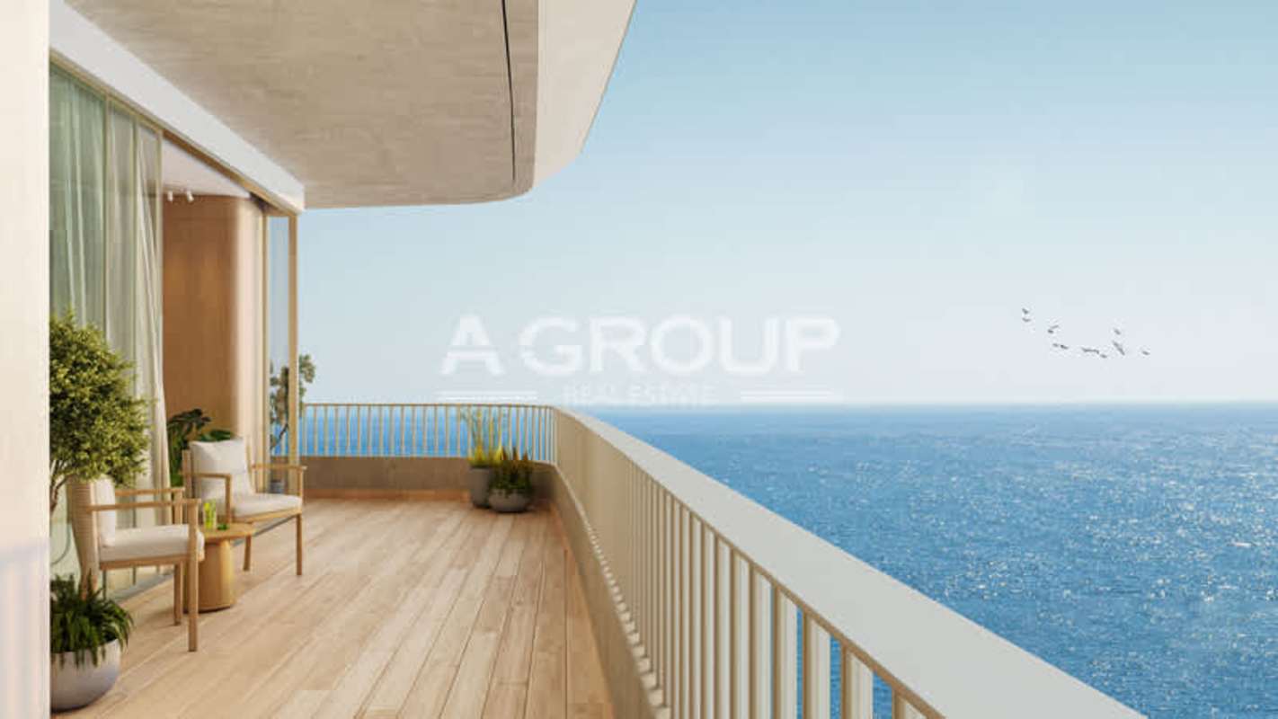 Private balcony panoramic city and ocean views from PH Ipanema Costa del Este Panama