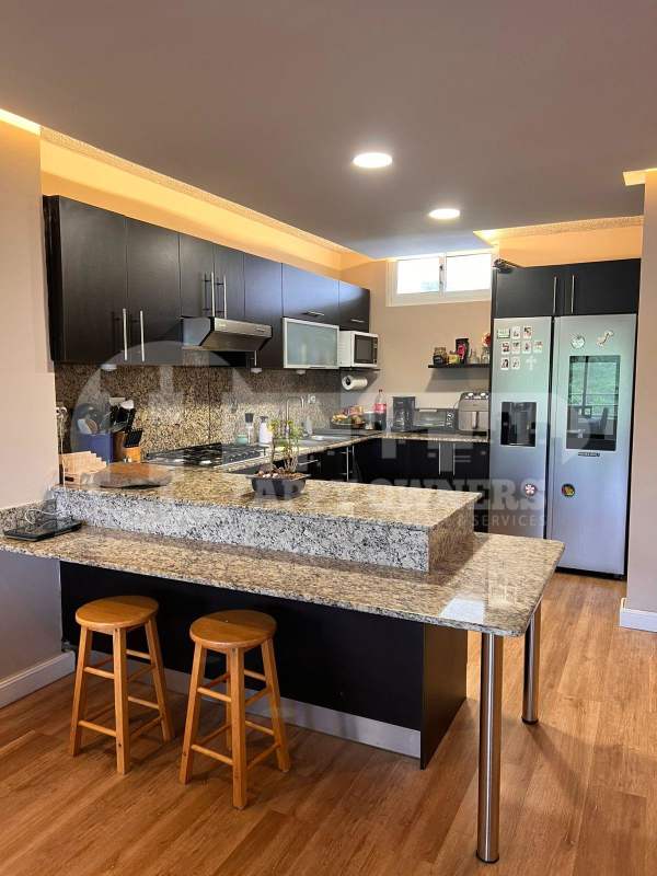 Upgraded bathroom with modern fixtures at PH Altamira Gardens in Panama City