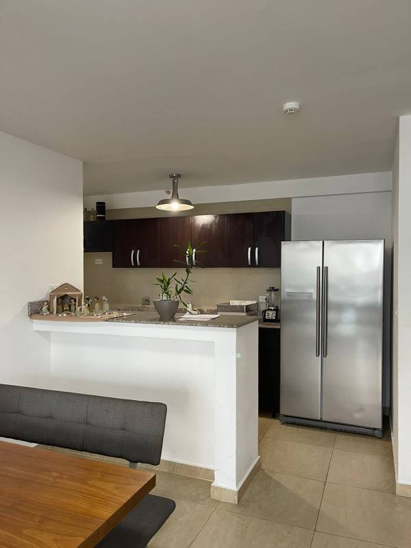 Contemporary living room with city view large windows PH Vista Park Carrasquilla Panama