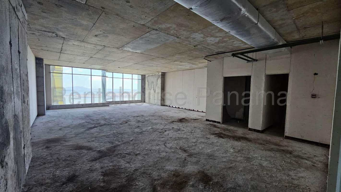 Unfinished commercial space with expansive water views in PH BICSA Tower Panama City
