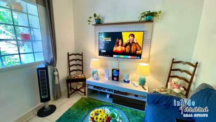 Bright bedroom with air conditioning, closet, garden views in Los Llanitos San Carlos Panama