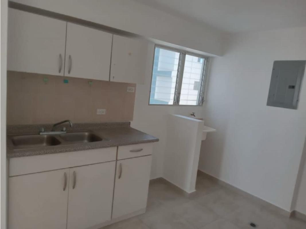 Bright bedroom with large window offering neighborhood views in PH Mystic Blue Juan Díaz Panama City