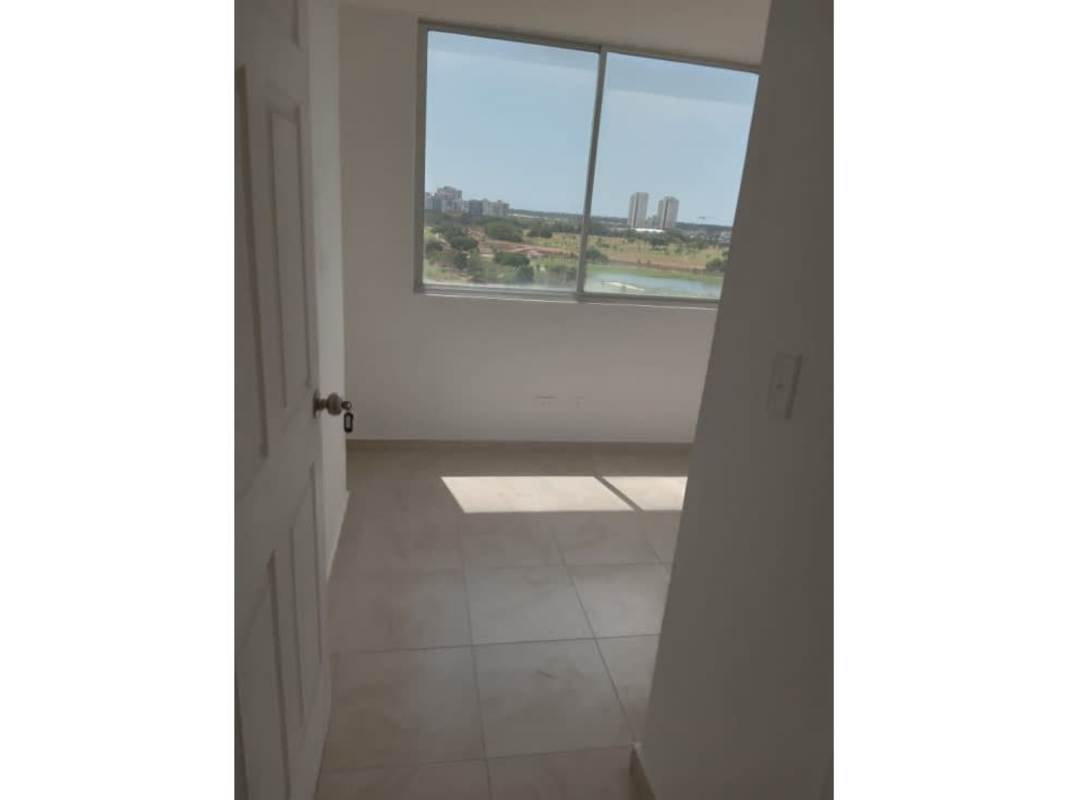 Modern kitchen with granite counters and utility sink at PH Mystic Blue Juan Díaz Panama