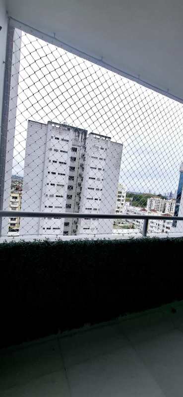 Balcony overlooking city skyline PH Arenas Park Parque Lefevre Panama