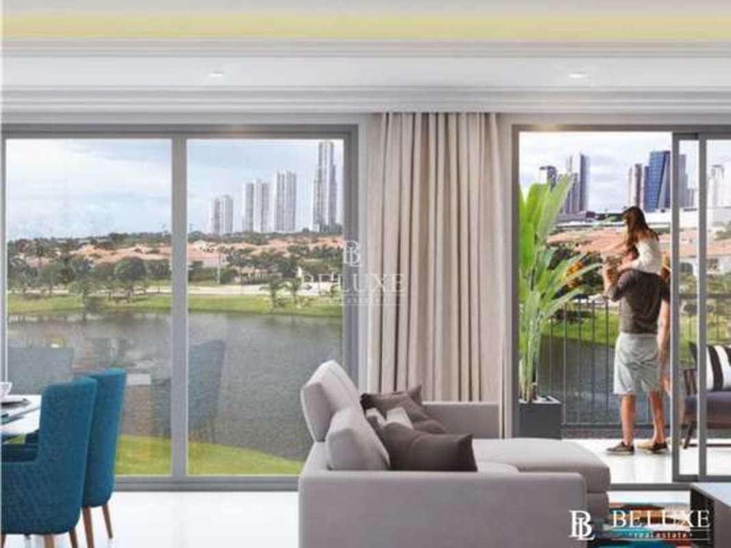 Open dining and luxury kitchen space at Pinnacle The Reserve Santa Maria Panama