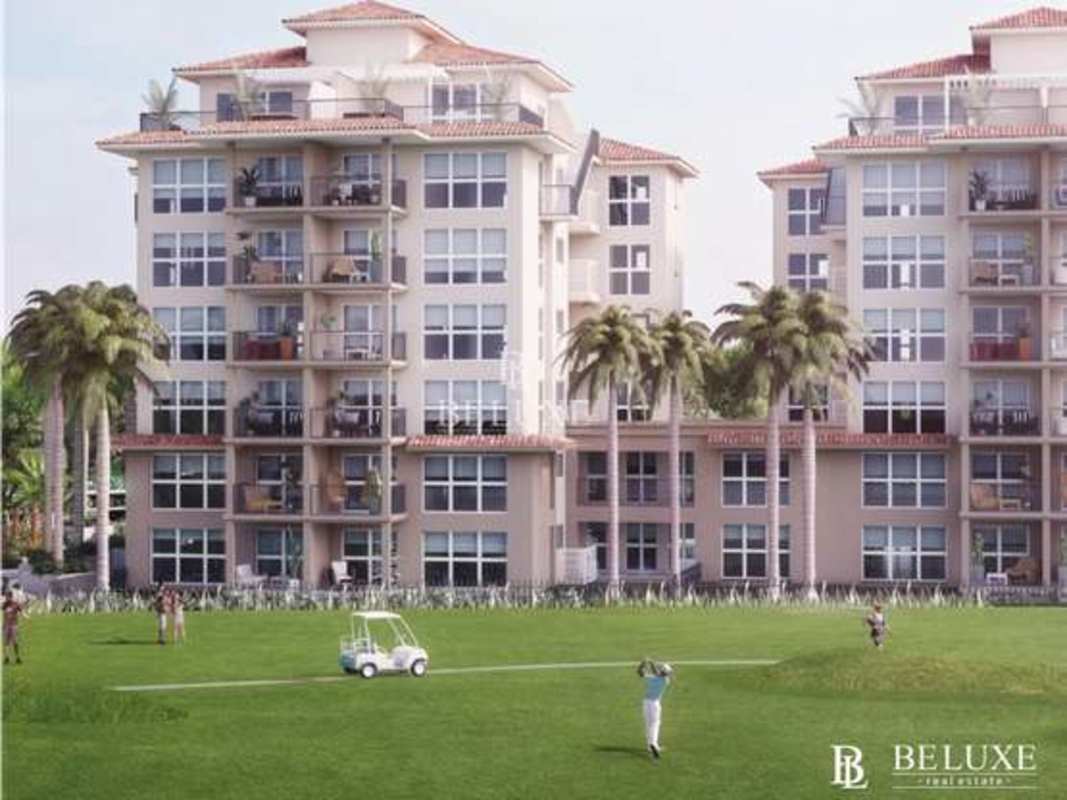 Lagoon pool and artificial beach area at The Reserve Santa Maria Pinnacle Tower Panama