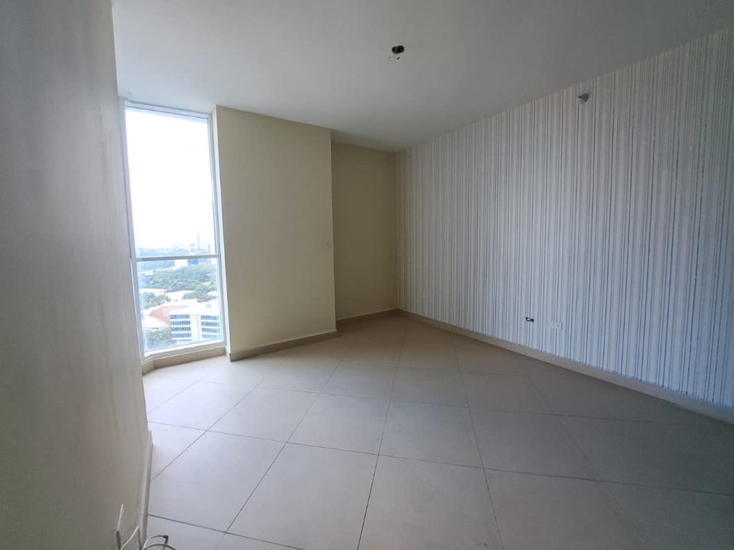 Beautiful Panama City and Pacific Ocean skyline view from luxury PH Country Club apartment balcony Costa del Este