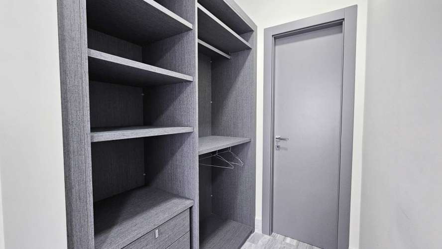 Modern ensuite bathroom with glass shower and premium fixtures Allure at the Park Panama