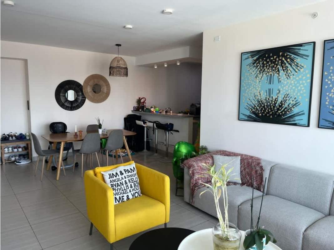 Private balcony with skyline view PH Asia Costa del Este Panama City